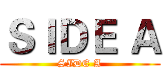 ＳＩＤＥ Ａ (SIDE A)