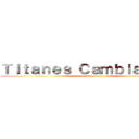 Ｔｉｔａｎｅｓ Ｃａｍｂｉａｎｔｅｓ (como funcionan)