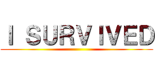 Ｉ ＳＵＲＶＩＶＥＤ ()