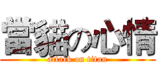 當貓の心情 (attack on titan)