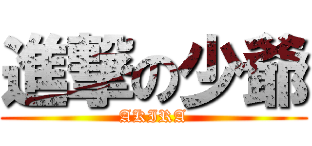 進撃の少爺 (AKIRA)