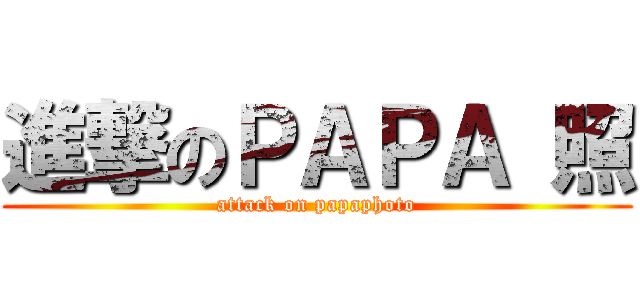 進撃のＰＡＰＡ 照 (attack on papaphoto)