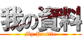 我の資料 (My Profile)