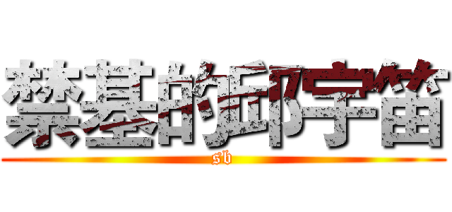 禁基的邱宇笛 (sb)