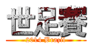 世足賽 (2014 Brazil)