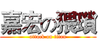 嘉宏の猥瑣 (attack on titan)