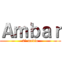 Ａｍｂａｒ (2° medio)