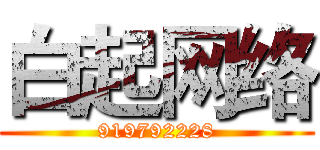 白起网络 (919792228)