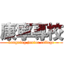 康寧專校 (kangning junior college)