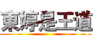 東婷是王道 ()