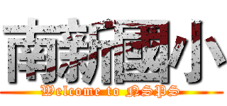 南新國小 (Welcome to NSPS)