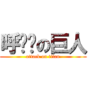 呼嚕嚕の巨人 (attack on titan)