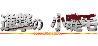 進撃の 小睫毛 (food aficionado)