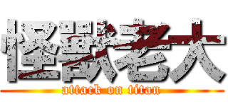 怪獸老大 (attack on titan)