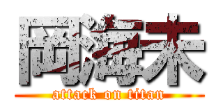 岡海未 (attack on titan)