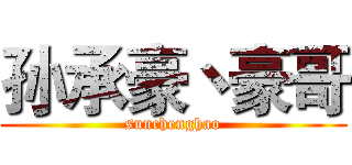 孙承豪丶豪哥 (sunchenghao)