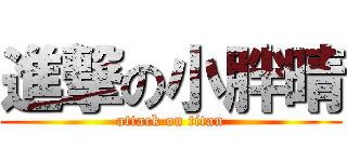 進撃の小胖晴 (attack on titan)