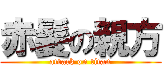 赤髪の親方 (attack on titan)