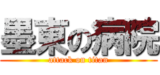 墨東の病院 (attack on titan)