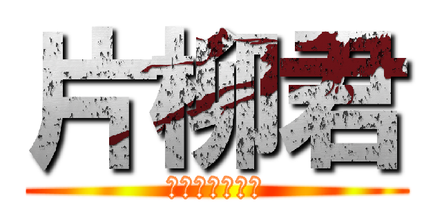 片柳君 (ウザすぎる爆笑)