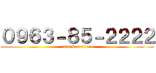 ０９６３－８５－２２２２ (attack on titan)