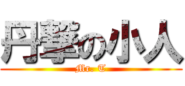丹撃の小人 (Mr. T)