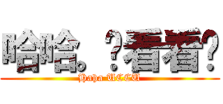 哈哈。你看看你 (Haha UCCU)