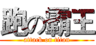 跑の霸王 (attack on titan)