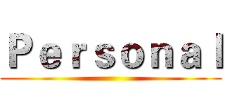 Ｐｅｒｓｏｎａｌ ()