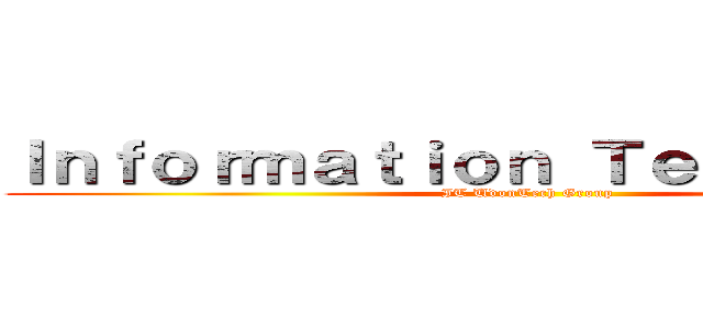 Ｉｎｆｏｒｍａｔｉｏｎ Ｔｅｃｎｏｌｏｇｙ (IT UdonTech Group)