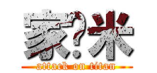 家丝米 (attack on titan)