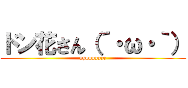 ドン花さん（´・ω・｀） (nyooooooo)