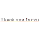 Ｔｈａｎｋ ｙｏｕ ｆｏｒ ｗａｔｃｈｉｎｇ  (attack on titan)