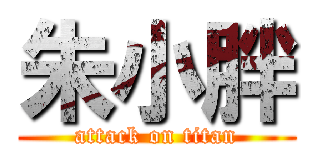 朱小胖 (attack on titan)