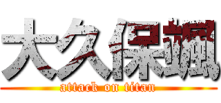 大久保颯 (attack on titan)