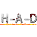 Ｈ－Ａ－Ｄ (Hindi anime Dubbers)