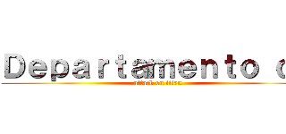 Ｄｅｐａｒｔａｍｅｎｔｏ ｄｅ (attack on titan)