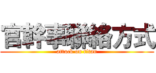 官幹事聯絡方式 (attack on titan)