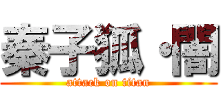 秦子狐・闇 (attack on titan)