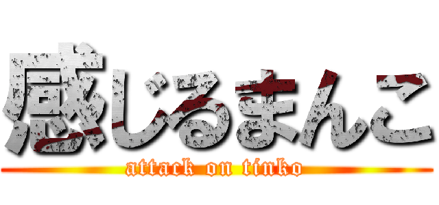感じるまんこ (attack on tinko)