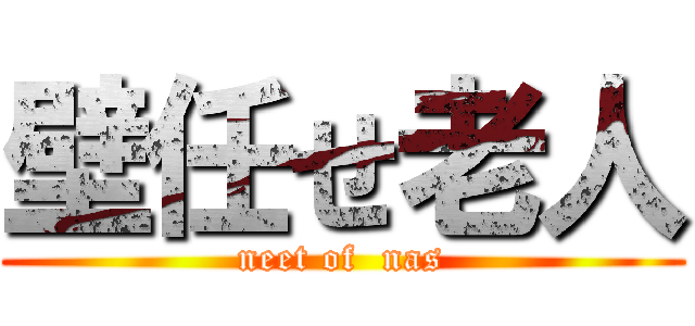 壁任せ老人 (neet of  nas)