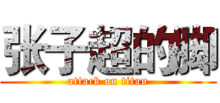 张子超的脚 (attack on titan)
