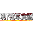 別嗆我草食龍 ()