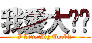 我愛大咪咪 (I Love Big Boobie)