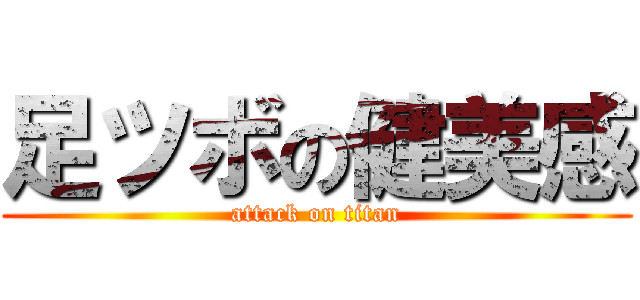 足ツボの健美感 (attack on titan)