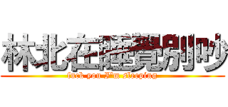 林北在睡覺別吵 (fuck you I'm sleeping)