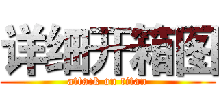 详细开箱图 (attack on titan)