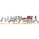 ハリボテの巨人 (attack on sako)