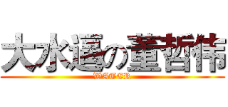 大水逼の董哲伟 (WATER)