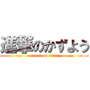 進撃のかずよう (attack on titan)